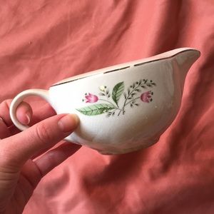 Cute floral creamer